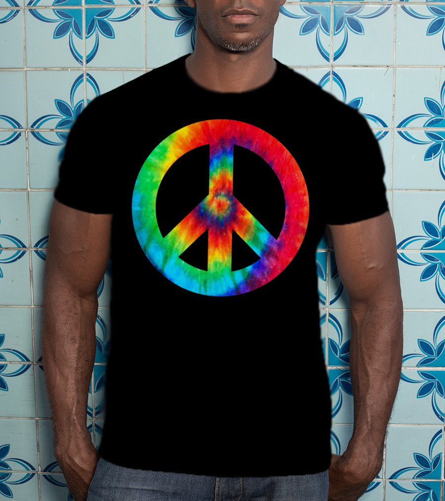 Cool Tie Dye Peace T-Shirt
