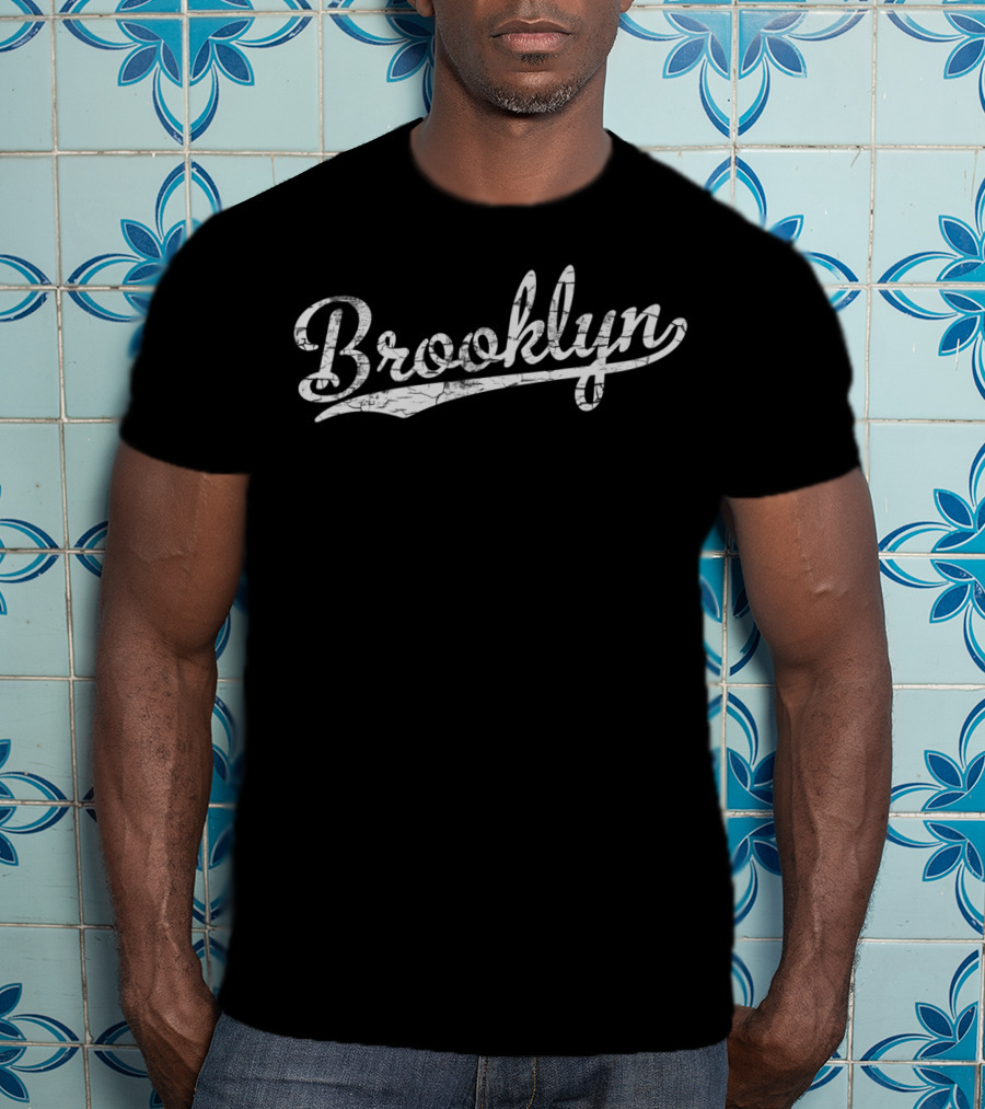 Brooklyn Vintage NY Cool Style Retro Look T-Shirt