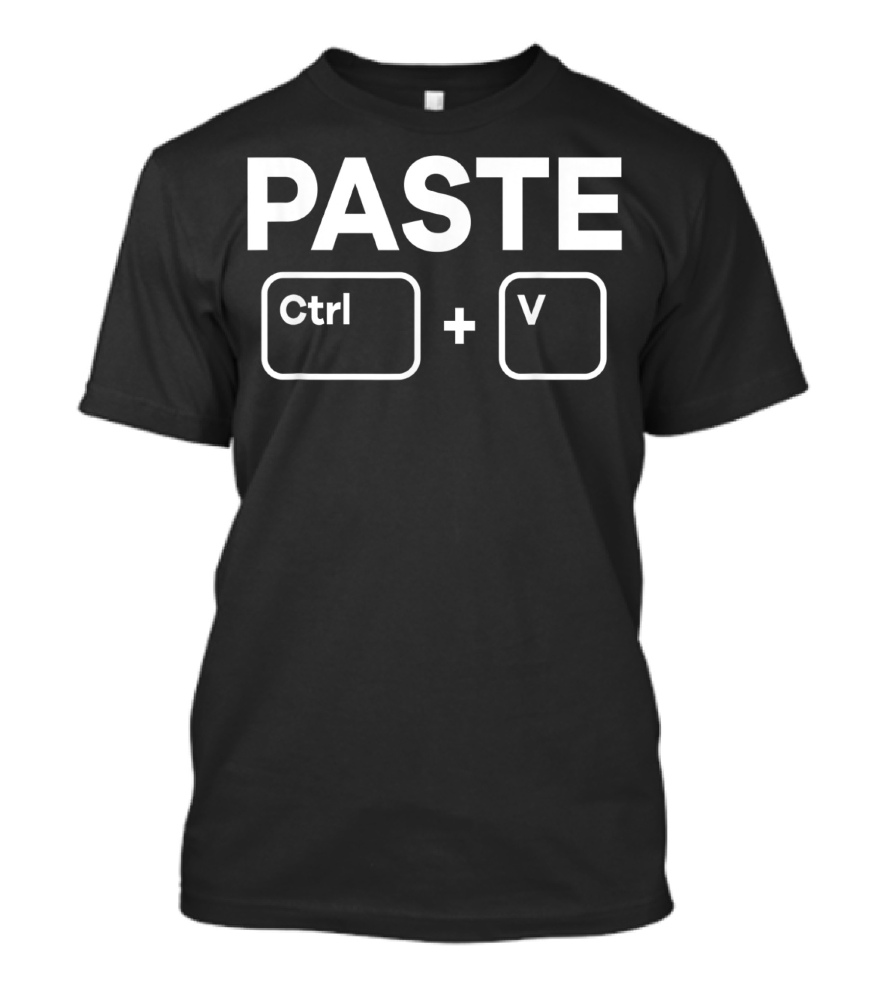 Copy Paste Ctrl C Ctrl V Daddy Mommy Children Funny Family Matching Sets T-Shirt