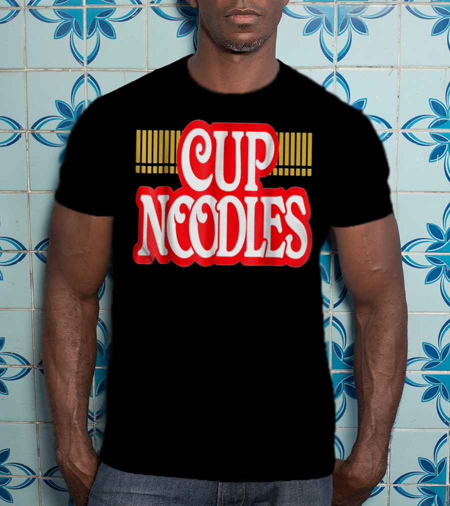 Cup Noodles Instant Ramen Iconic Red White T-Shirt