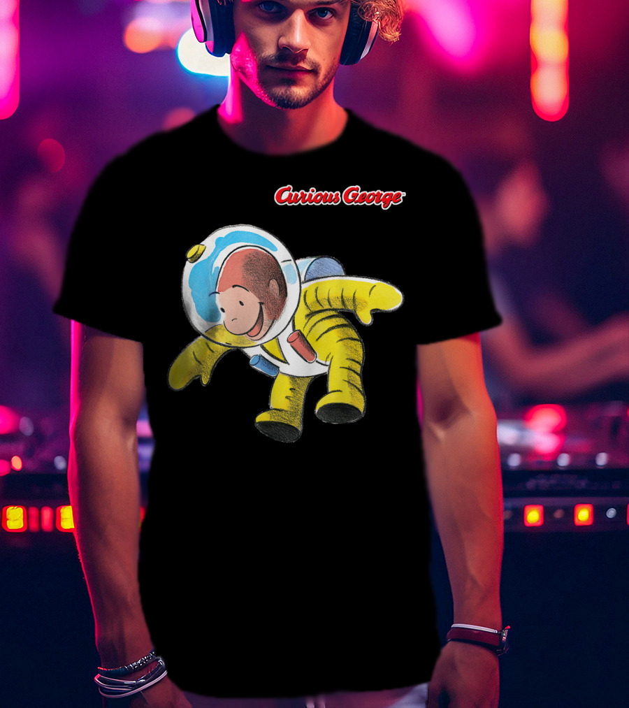 Curious George Astronaut Adventure T-Shirt