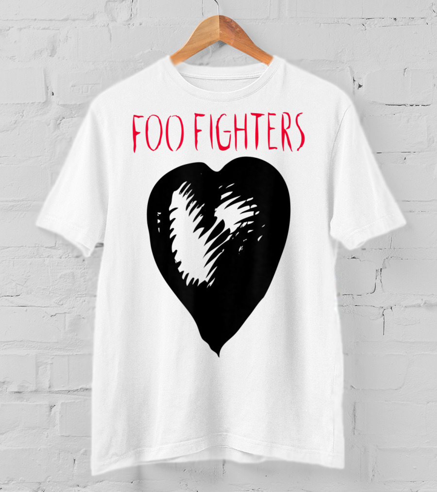 Foo Fighters One By One Black Heart T-Shirt