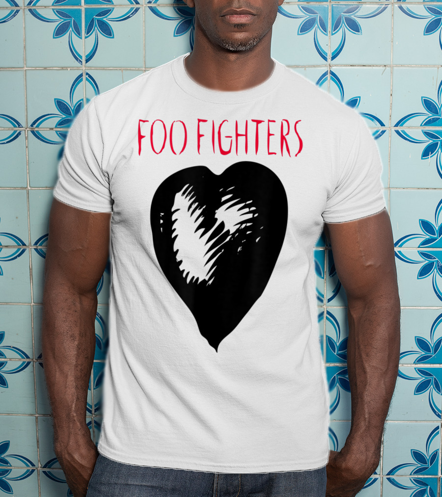 Foo Fighters One By One Black Heart T-Shirt