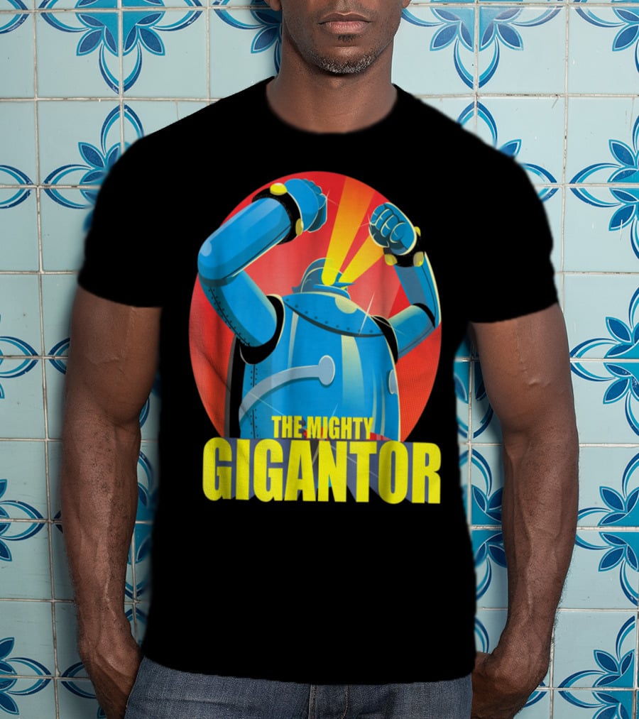 The Mighty Gigantor Robot Retro Sci-Fi Hero T-Shirt