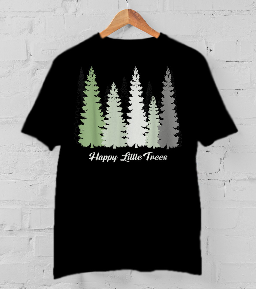 Happy Little Trees Bob Style Forest T-Shirt