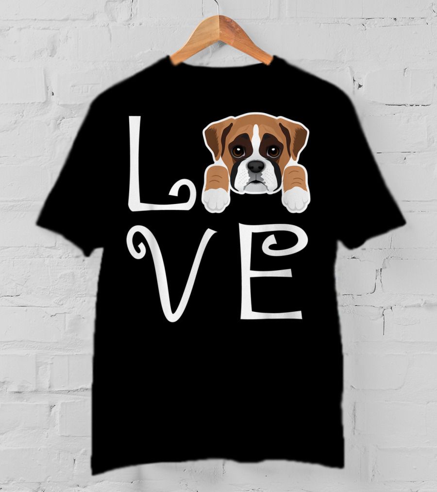 Boxer Love Dog Owner Puppy T-Shirt
