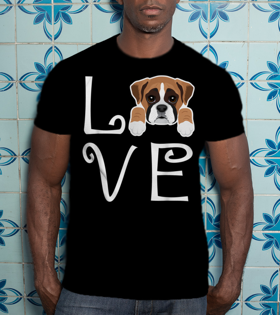Boxer Love Dog Owner Puppy T-Shirt