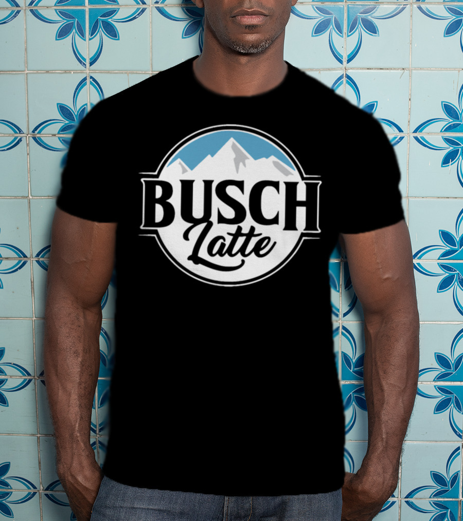 Busch Latte Mens Womens T-Shirt