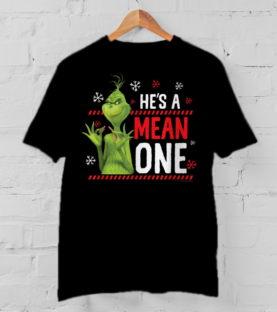 He's A Mean One The Grinch Drseuss Jolly T-Shirt