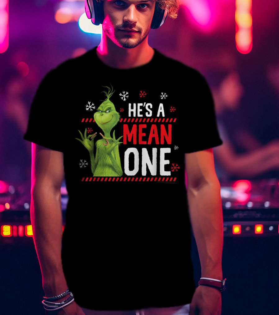 He's A Mean One The Grinch Drseuss Jolly T-Shirt