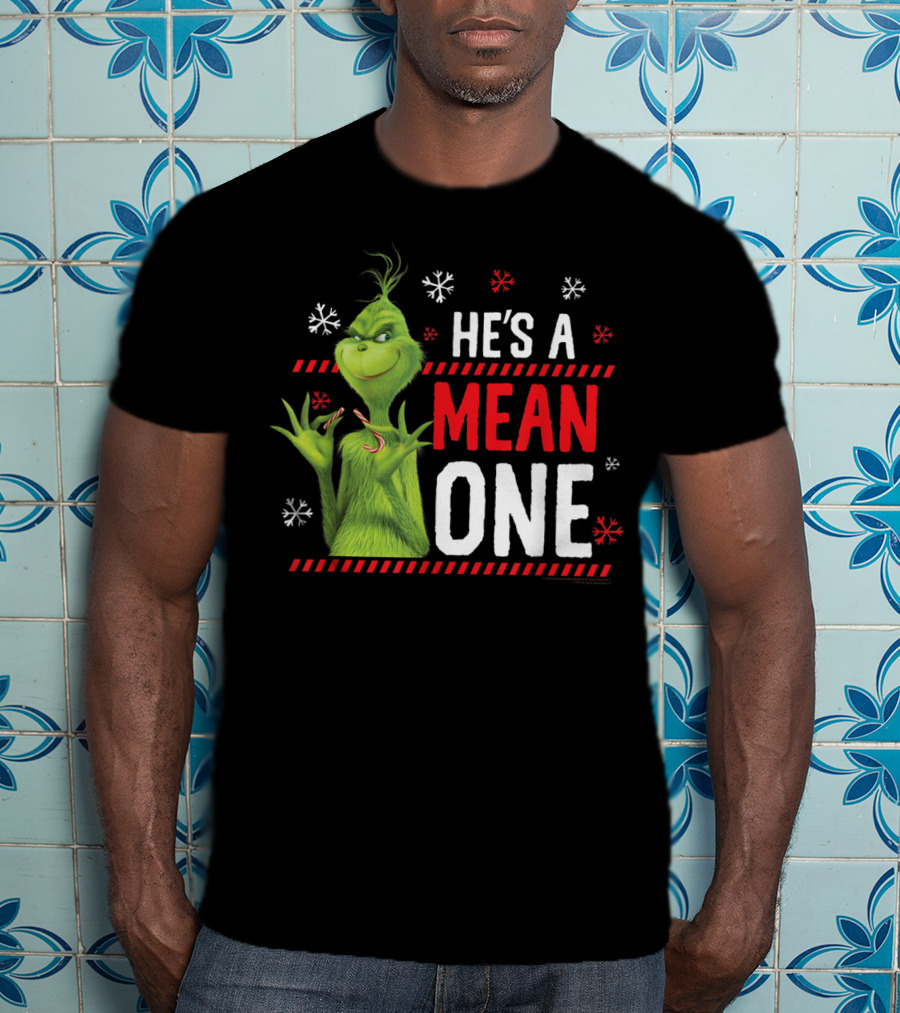 He's A Mean One The Grinch Drseuss Jolly T-Shirt
