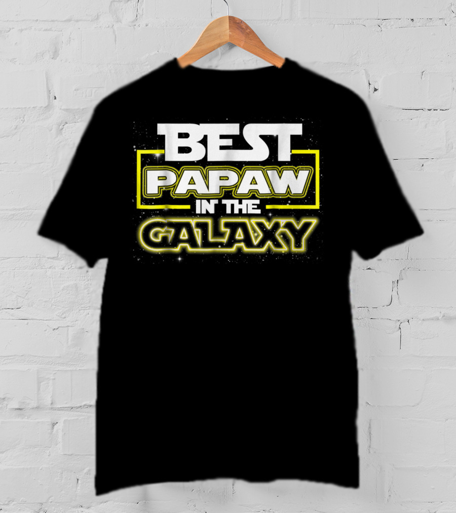 Best Papaw In The Galaxy Star Wars T-Shirt
