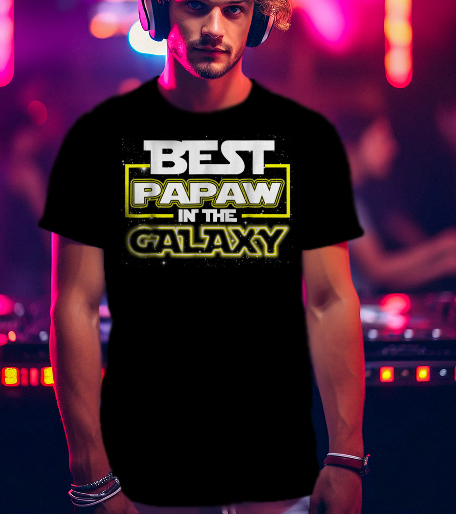 Best Papaw In The Galaxy Star Wars T-Shirt