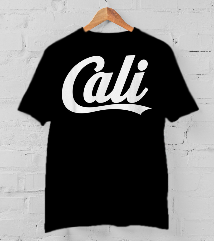 Cali Bold Script Californ T-Shirt