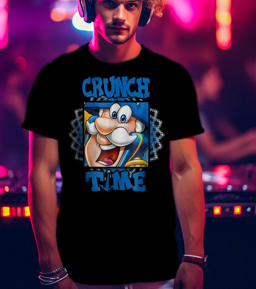 Crunch Time Cap'n Crunch Happy Captain Face T-Shirt