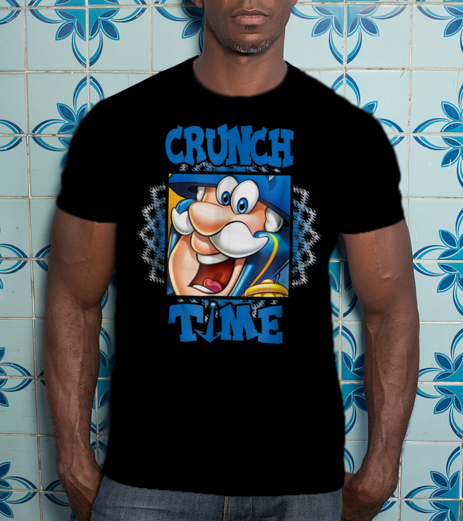 Crunch Time Cap'n Crunch Happy Captain Face T-Shirt