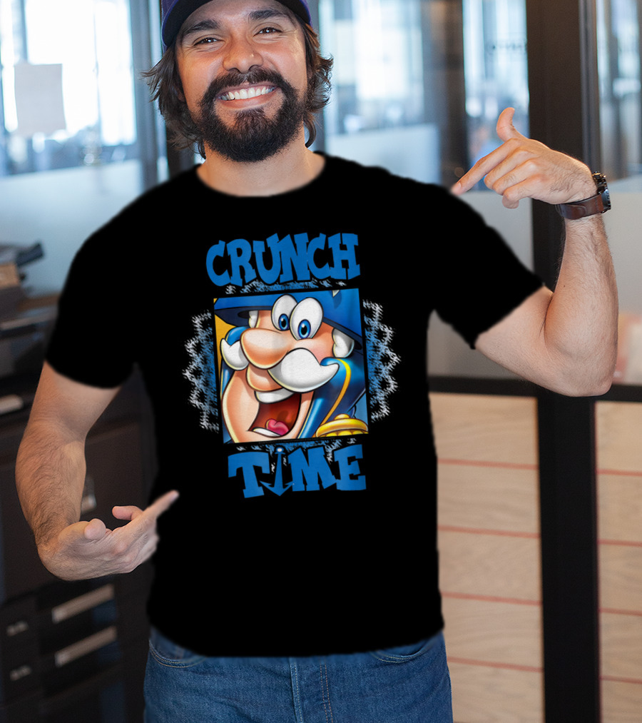 Crunch Time Cap'n Crunch Happy Captain Face T-Shirt