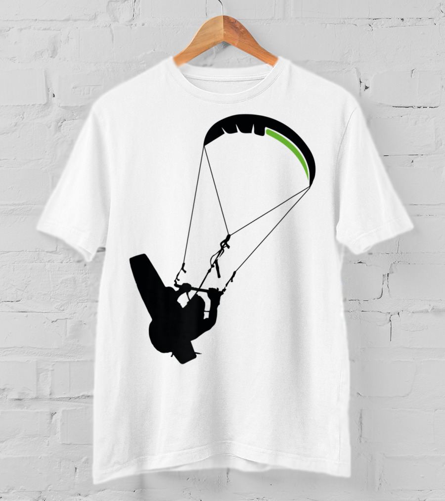 Cool Kitesurfing I Kitesurf Silhouette Adventure T-Shirt