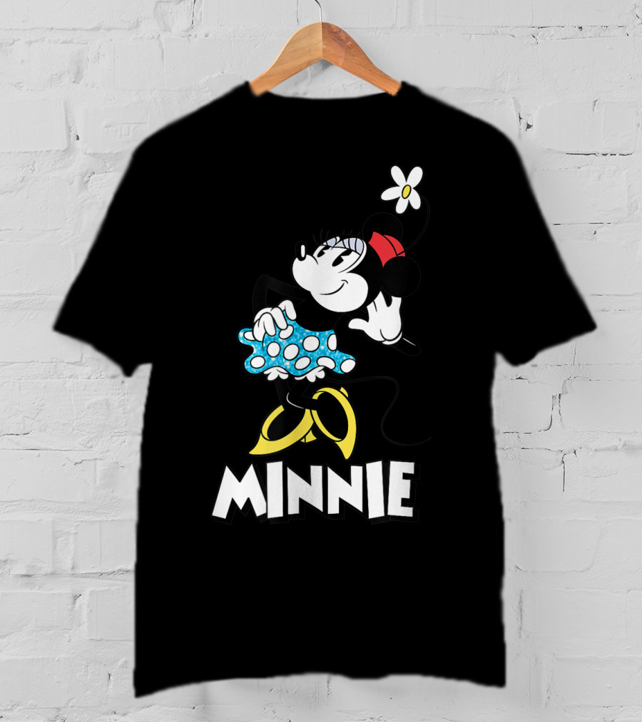 Disney Minnie Mouse Polka Dot Dress With Daisy Flower T-Shirt