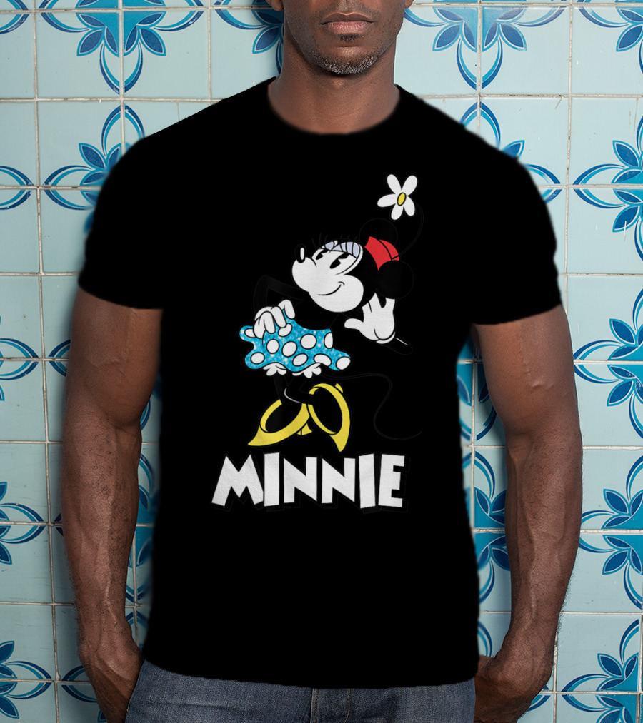 Disney Minnie Mouse Polka Dot Dress With Daisy Flower T-Shirt