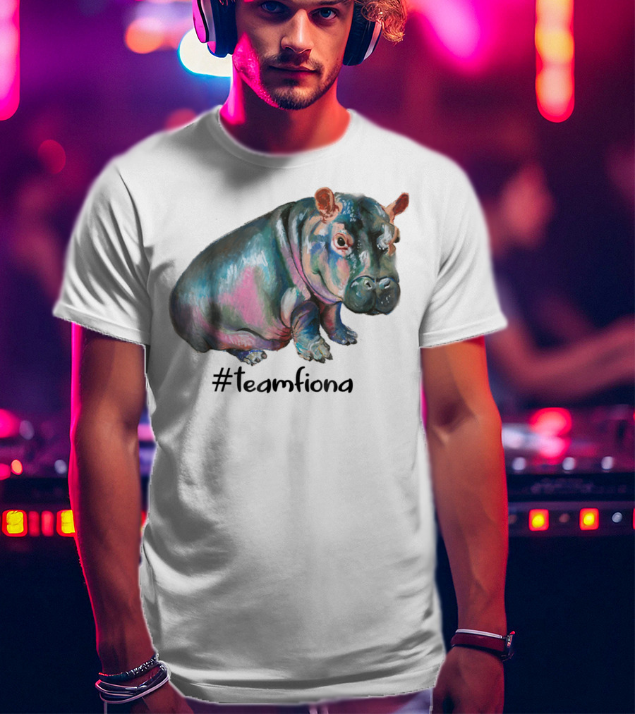 TeamFiona Fiona The Hippo Baby T-Shirt