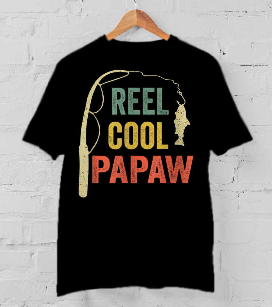 Reel Cool Papaw Fishing T-Shirt