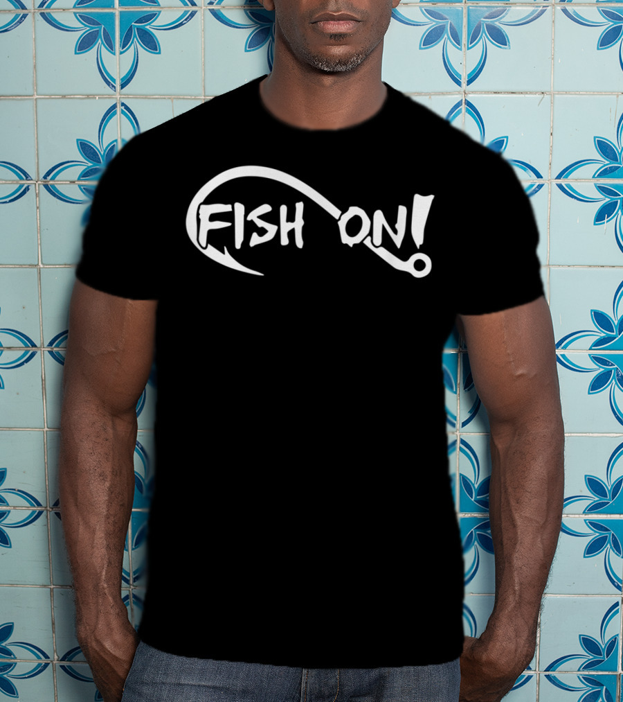 Fish On Fishing Lovers Hook T-Shirt