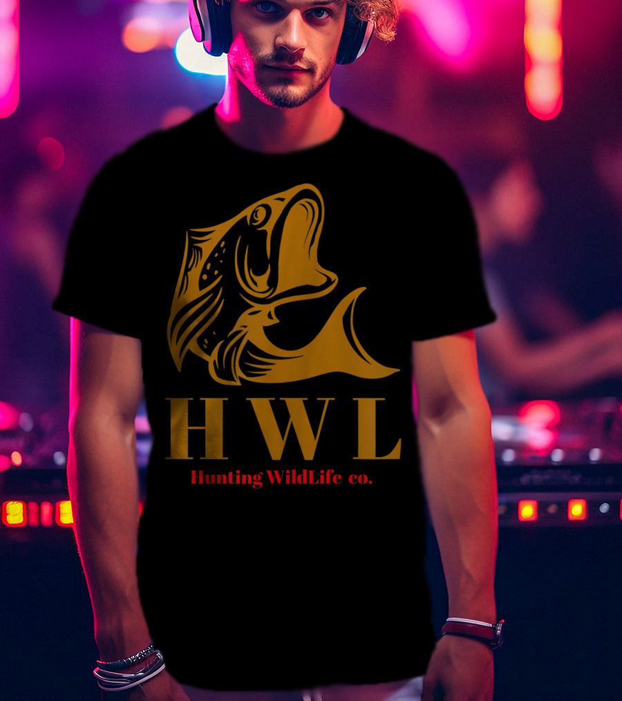 HWL Hunting WildLife Co Fishing Trip T-Shirt