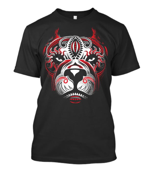 American Bully Pit Bull Dog Sugar Skull T-Shirt