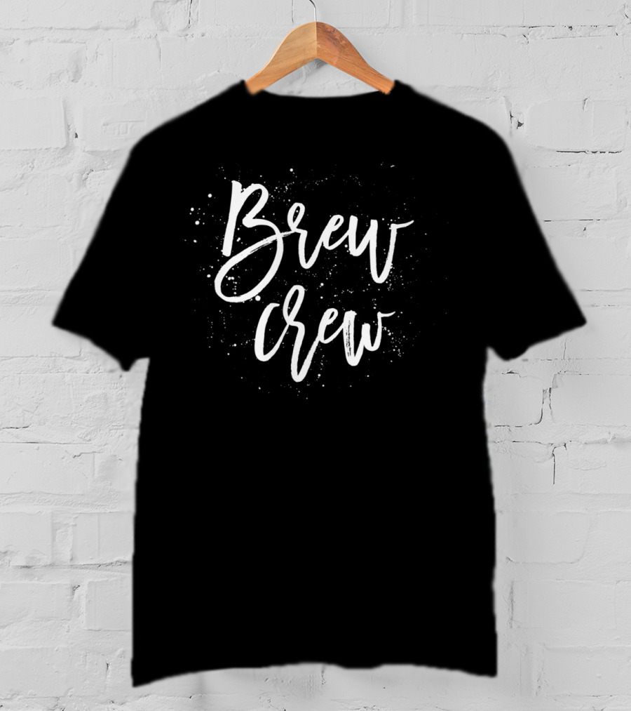 Brew Crew Bachelorette Party Bride Entourage T-Shirt