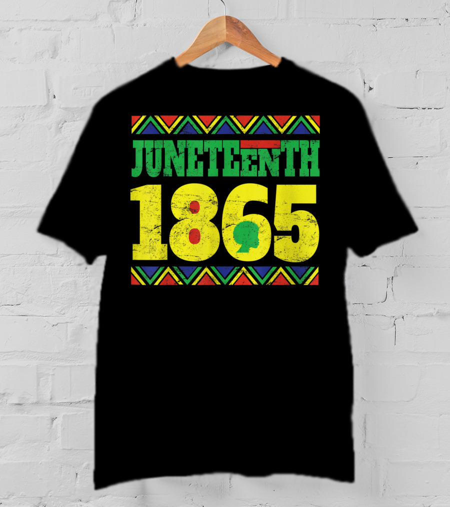 Juneteenth 1865 African Colors T-Shirt