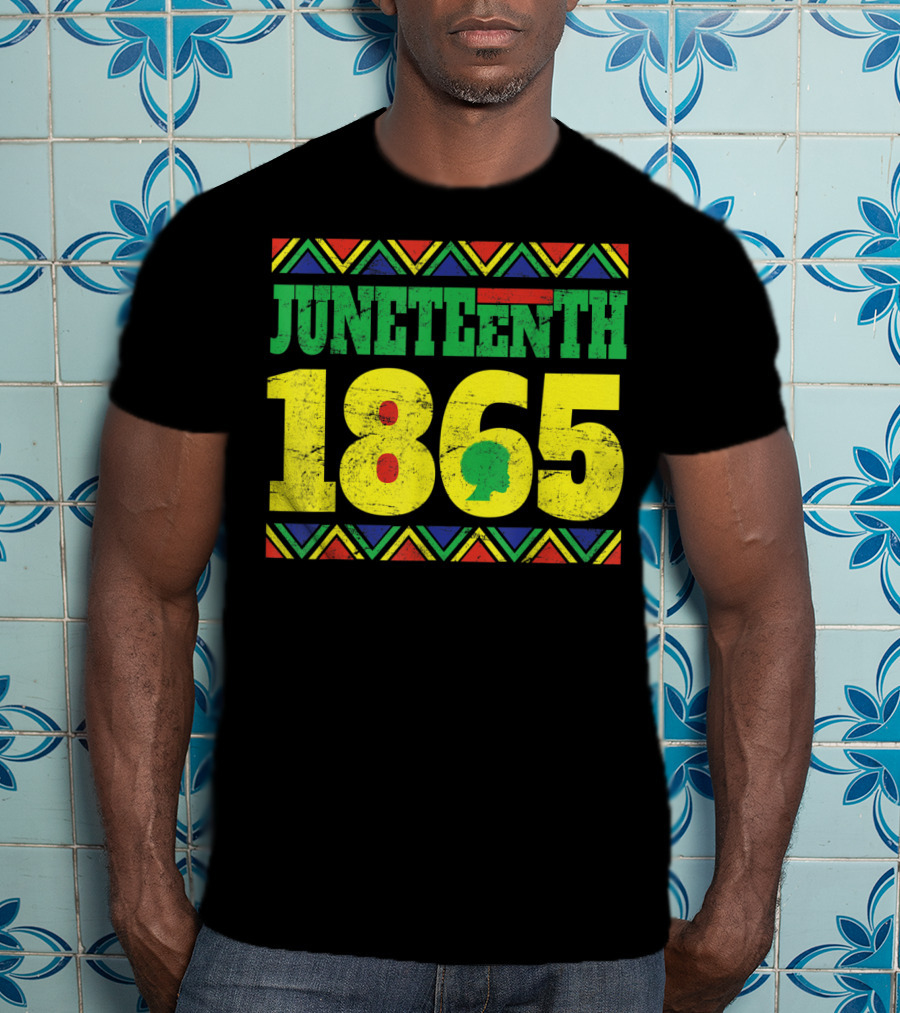 Juneteenth 1865 African Colors T-Shirt