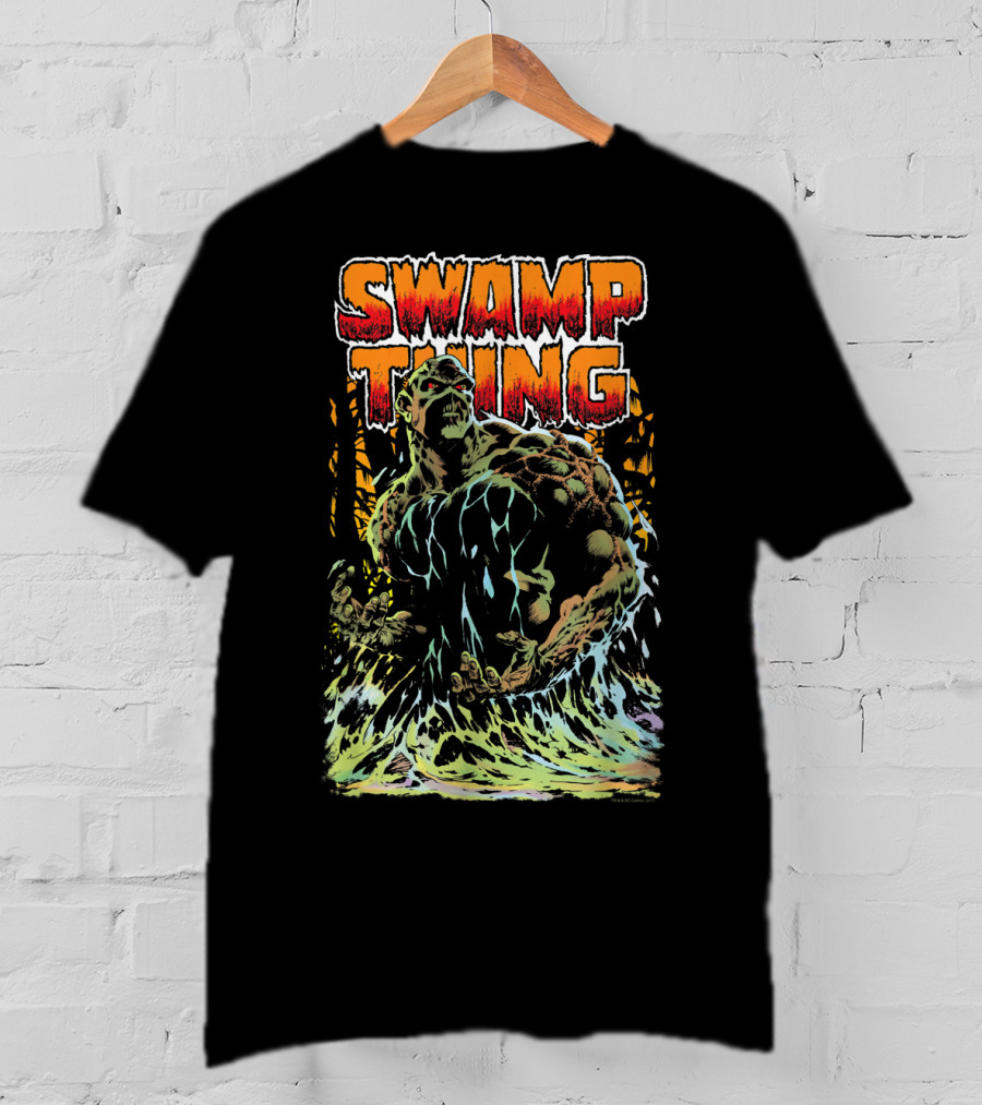 Justice League DC Swamp Thing Comic T-Shirt