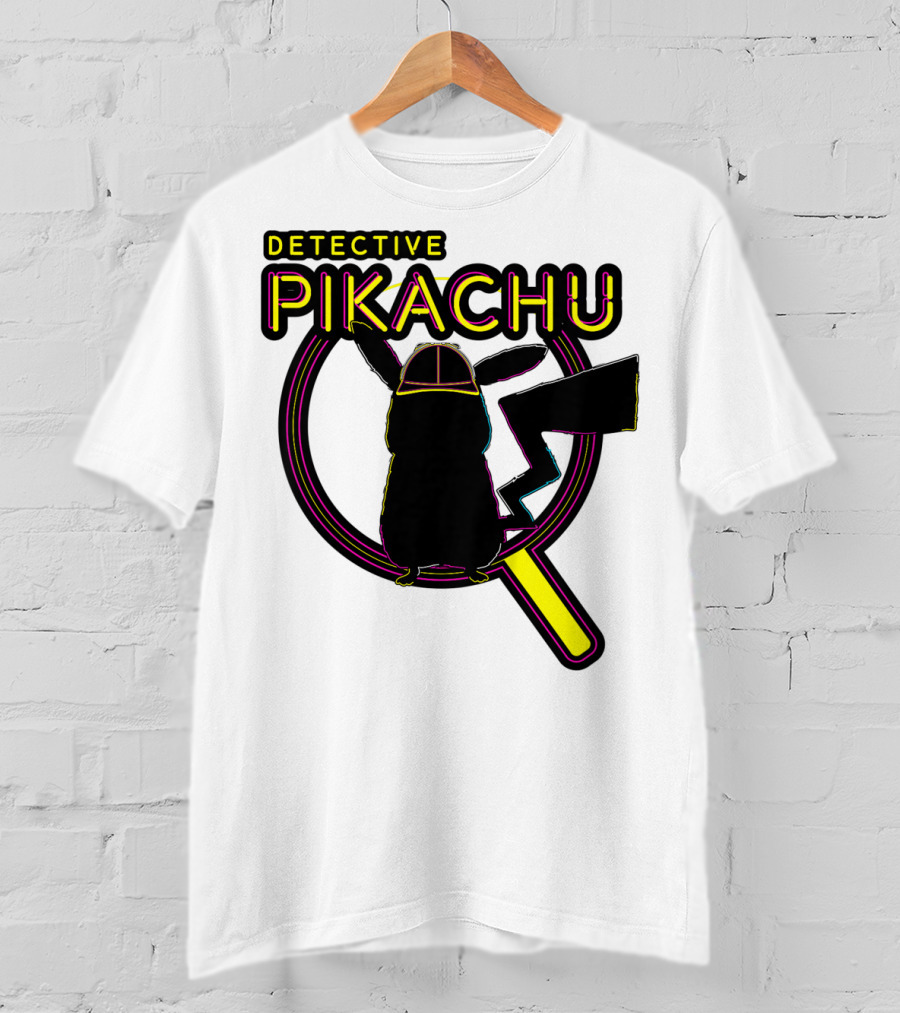 Detective Pikachu Magnify Pikachu Kids Iconic T-Shirt