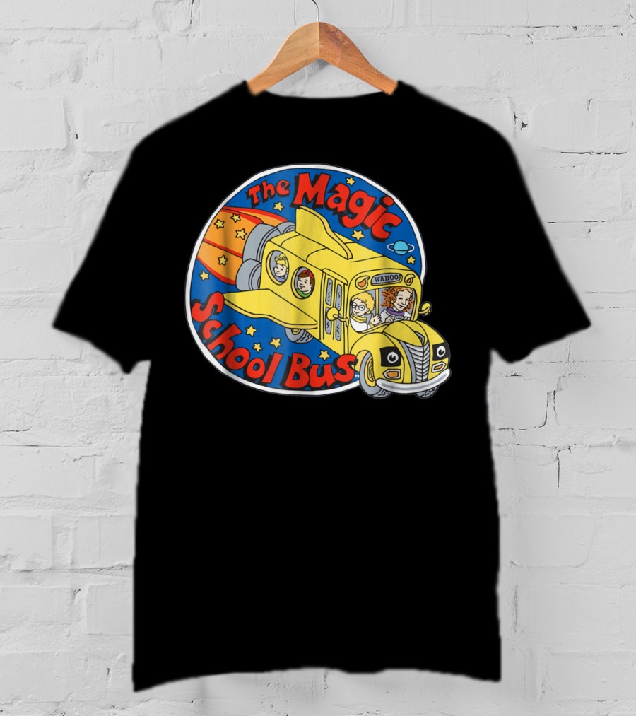 The Magic School Bus Wahoo Adventure Stars And Planets T-Shirt