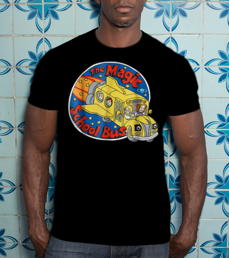 The Magic School Bus Wahoo Adventure Stars And Planets T-Shirt