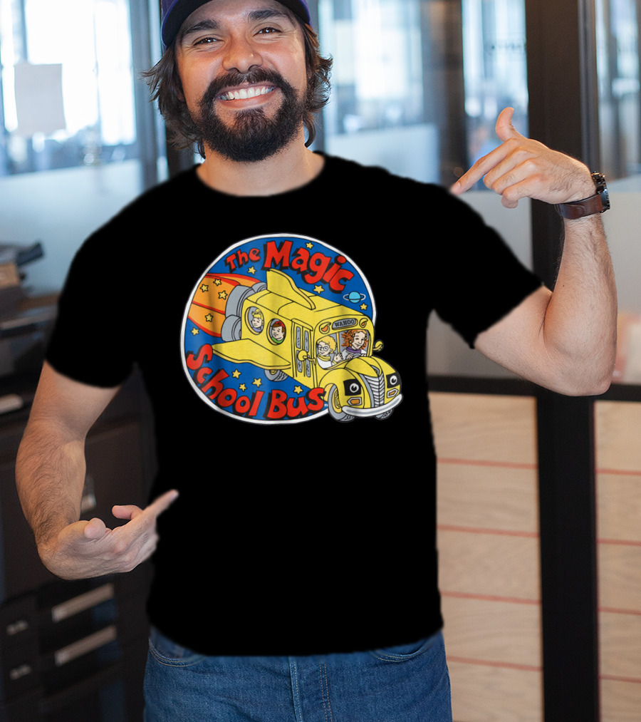 The Magic School Bus Wahoo Adventure Stars And Planets T-Shirt
