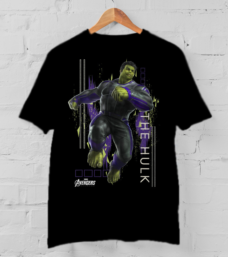 Marvel Avengers The Hulk Action Pose Endgame T-Shirt