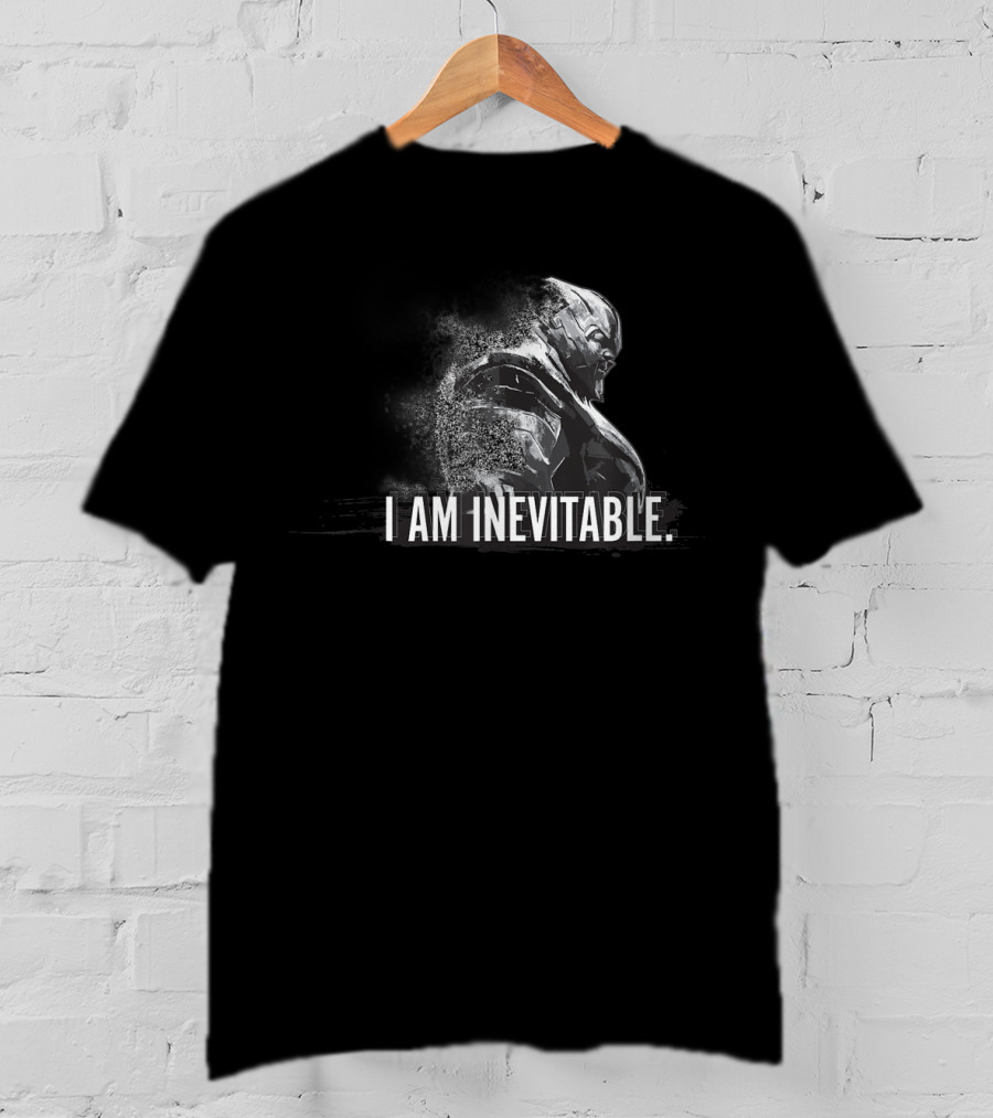 Marvel Avengers Endgame Thanos I Am Inevitable T-Shirt