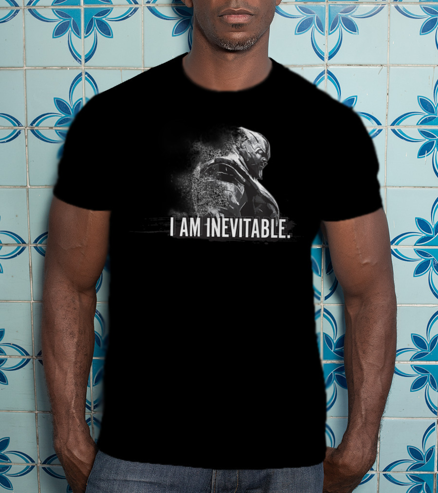 Marvel Avengers Endgame Thanos I Am Inevitable T-Shirt