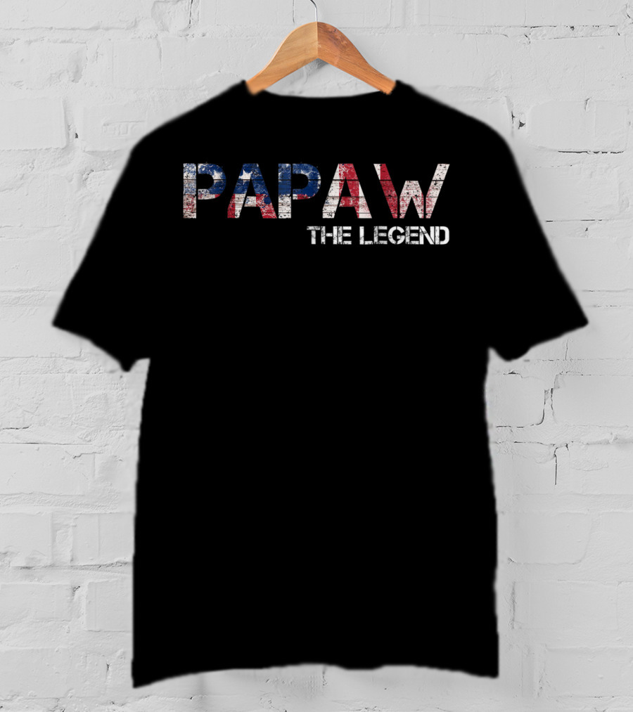 Papaw The Legend Patriotic T-Shirt