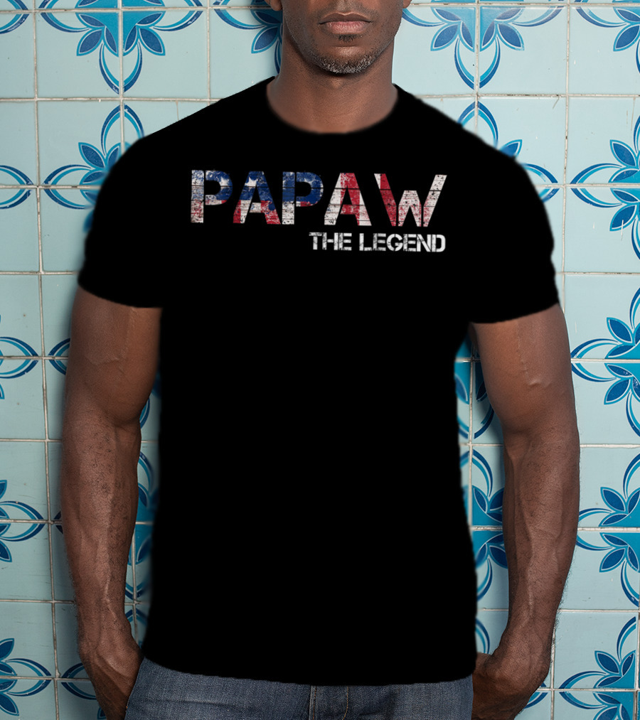 Papaw The Legend Patriotic T-Shirt
