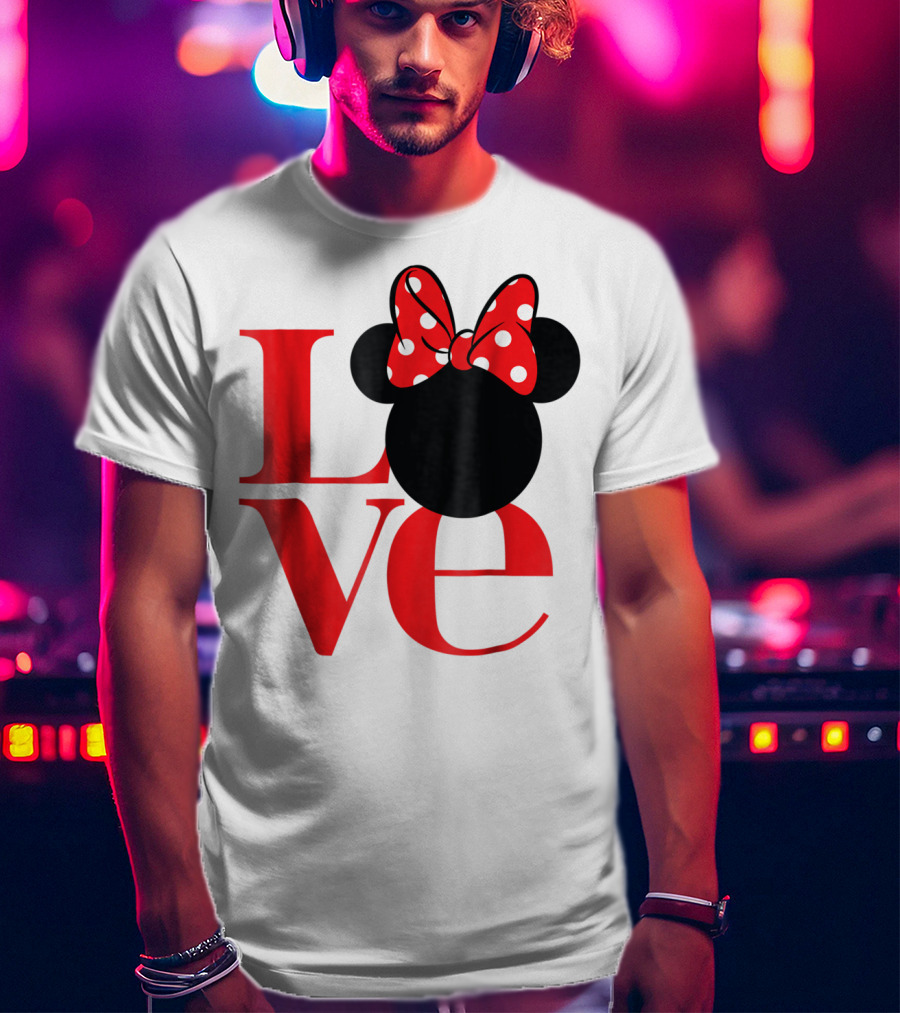 Minnie Mouse Love Bow T-Shirt
