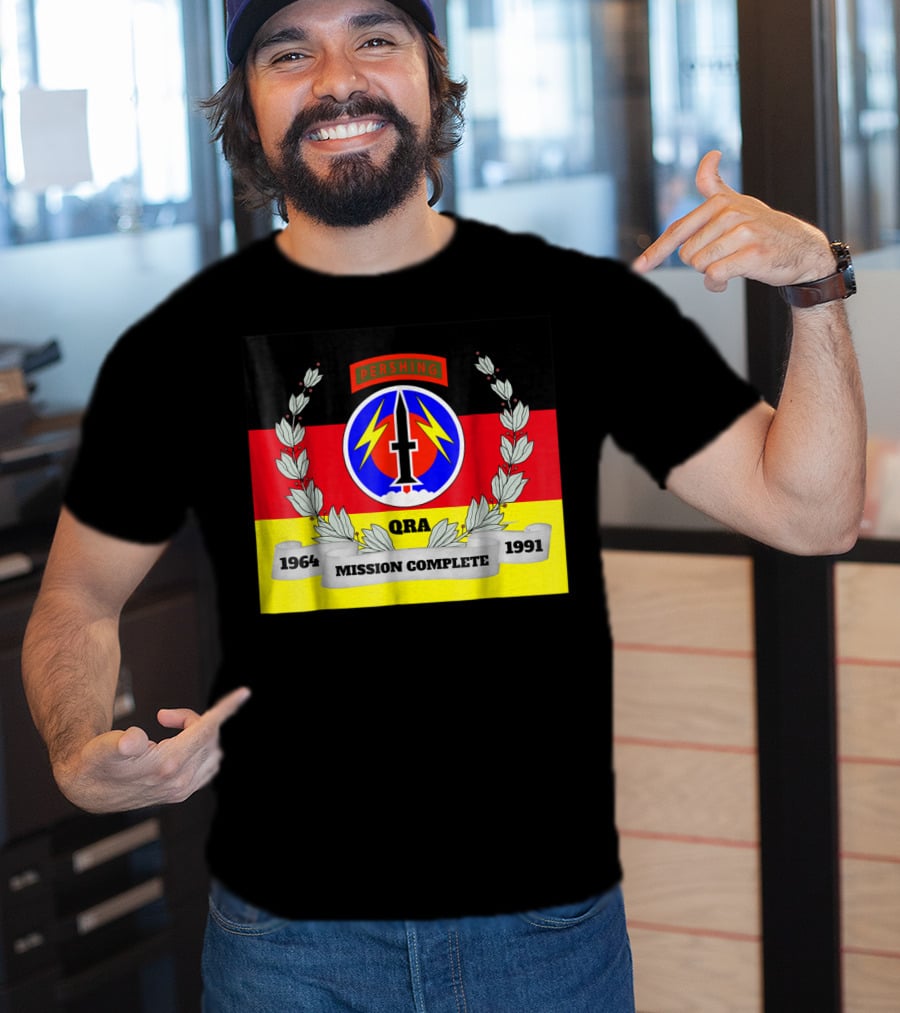 Pershing QRA Mission Complete 1964 To 1991 T-Shirt