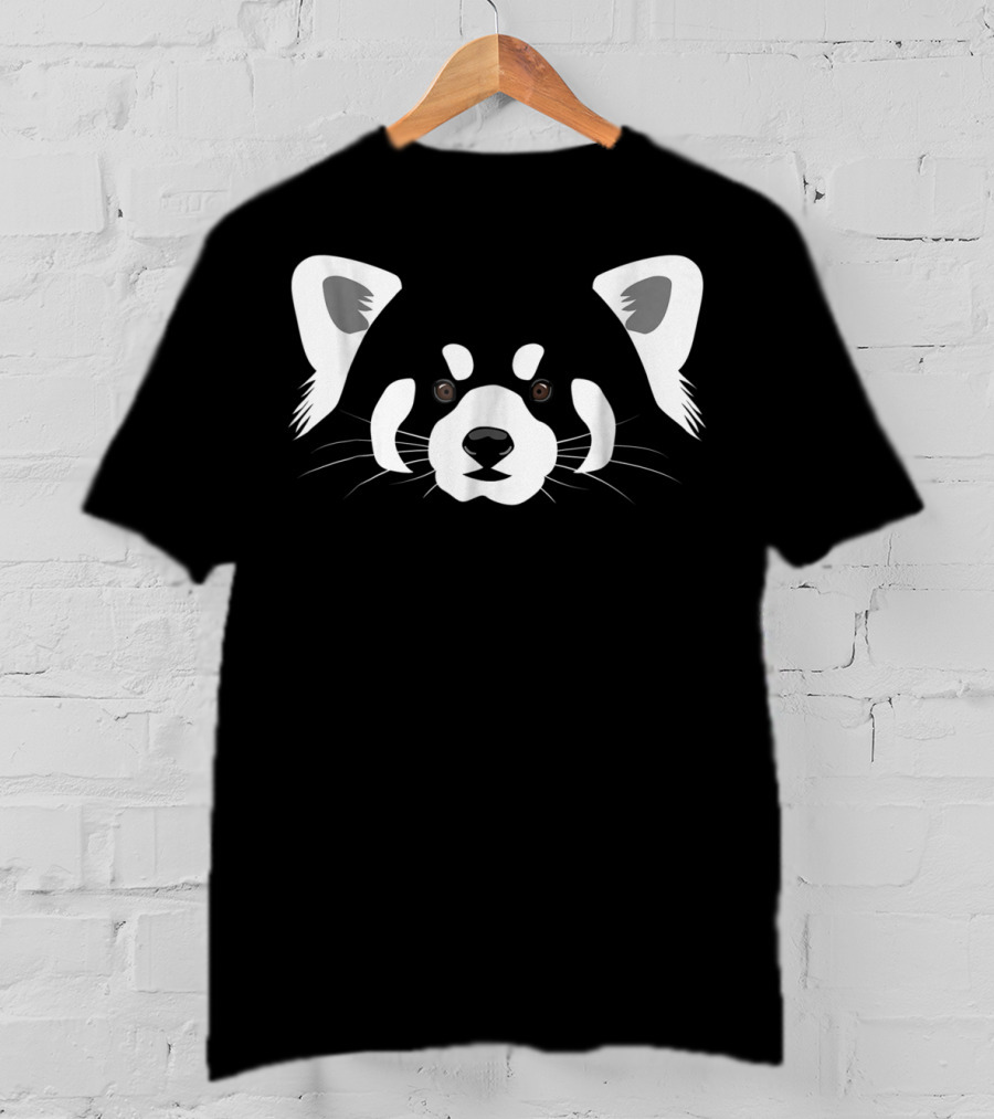 Red Panda Face T-Shirt