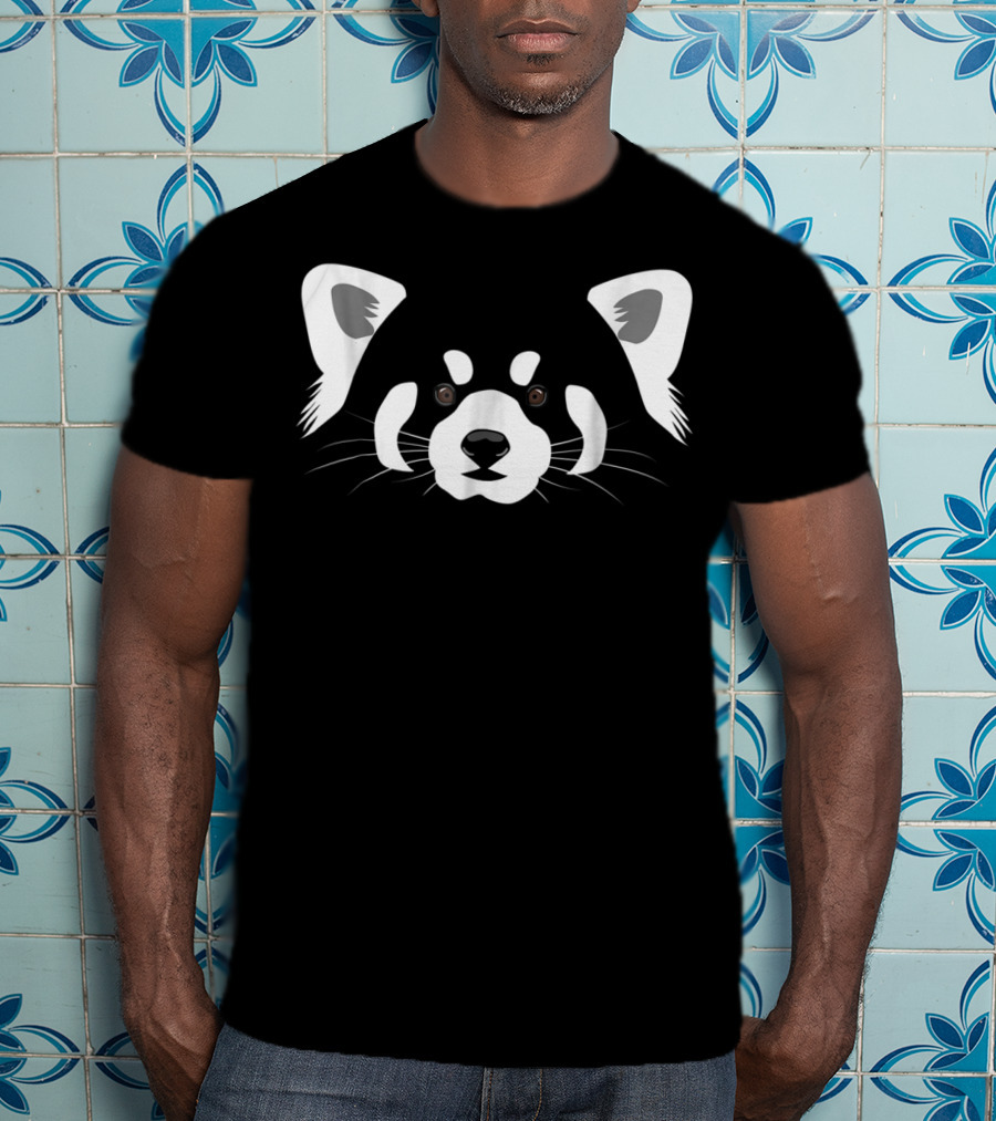 Red Panda Face T-Shirt