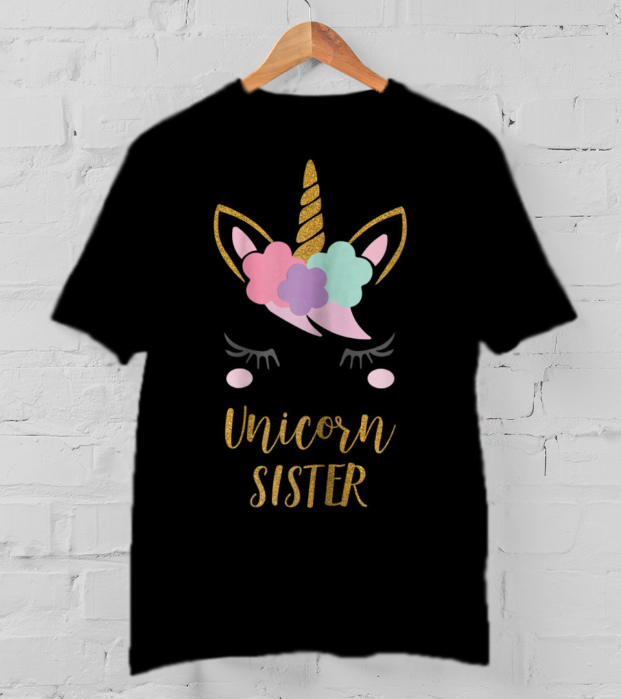 Unicorn Sister Cute Unicorn Sister T-Shirt