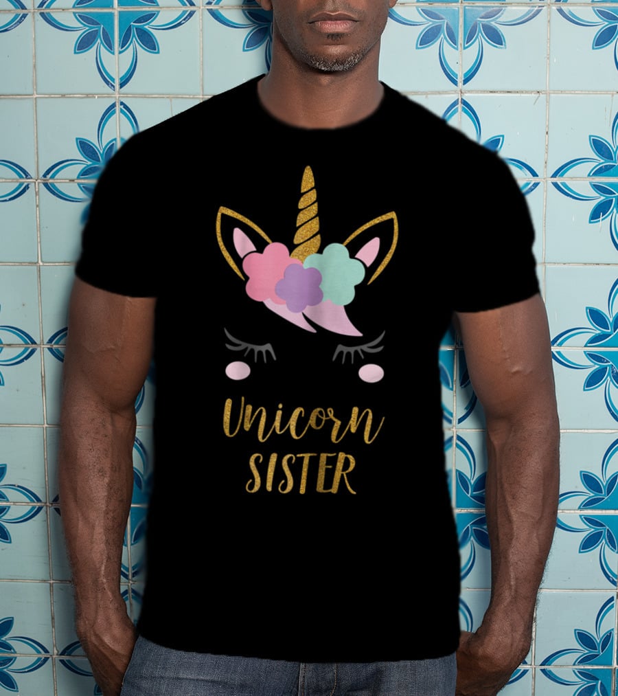 Unicorn Sister Cute Unicorn Sister T-Shirt