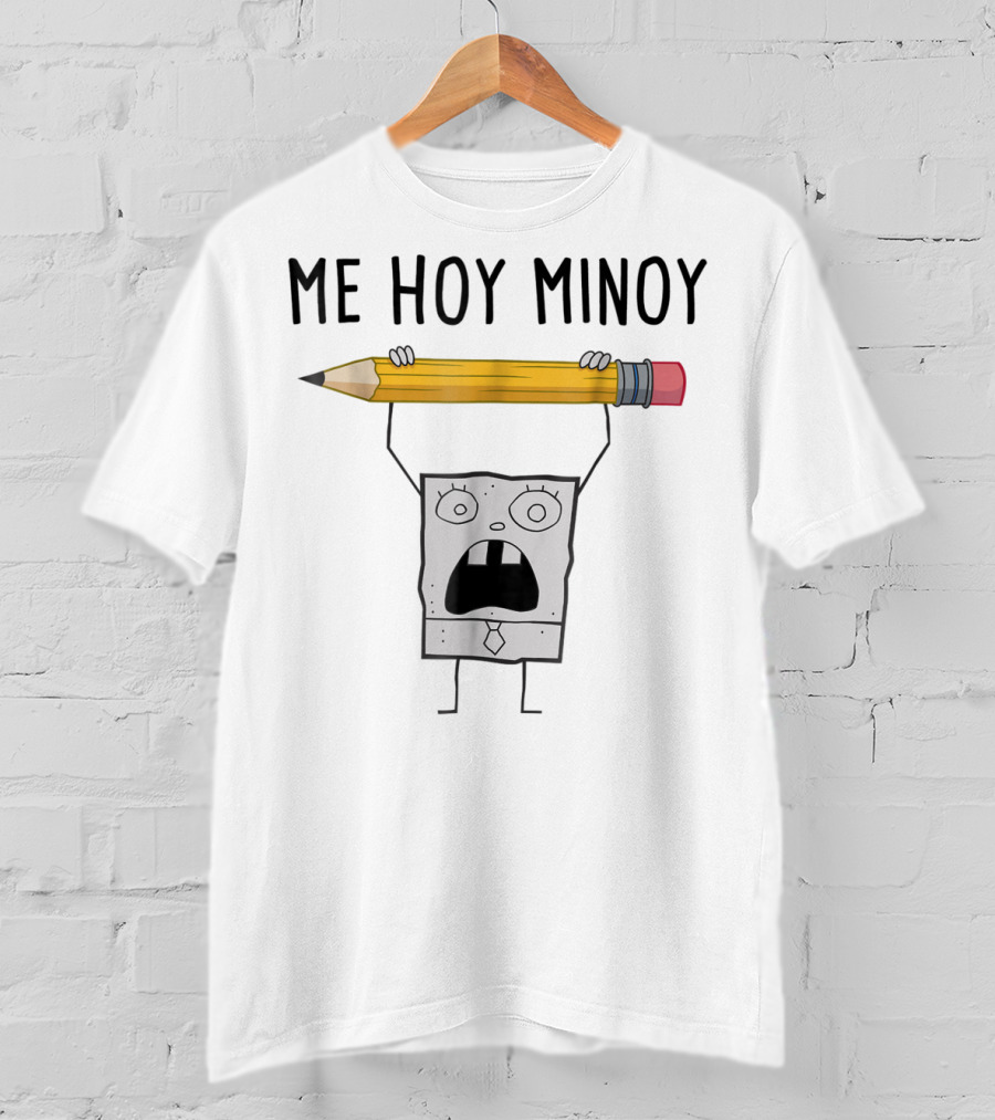 Spongebob Squarepants Doodlebob Me Hoy Minoy Pencil T-Shirt
