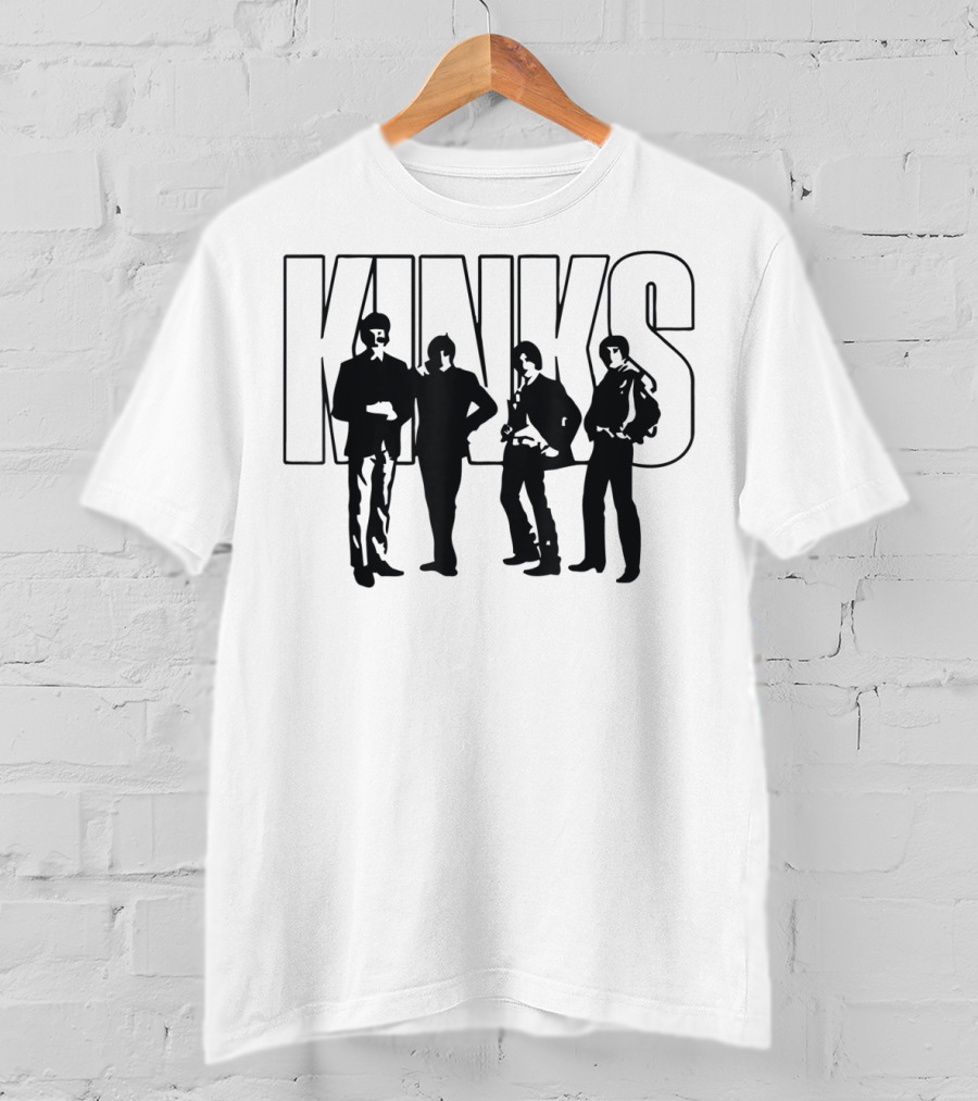 Kinks Music Band Members T-Shirt